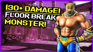 130+ Damage! | King's Floor Break Combos | Tekken 7 King Guide