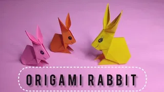 Origami Rabbit | Tutorial Membuat Origami Kelinci Sederhana| How To Make a Paper Rabbit Easy