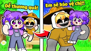 NABEE BẤT NGỜ NHẬN NUÔI TÔ GÀ EM BÉ ZOOKEEPER SIÊU CUTE TRONG MINECRAFT*NABEE ZOONOMALY 👶😋