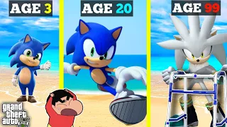 SHINCHAN Surviving 99 As SONIC In GTA 5 | JSS GAMER