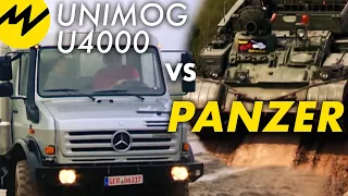 Unimog U4000 vs. Panzer