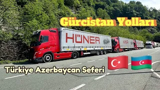 Türkiye - Azerbaycan Seferi | Gürcistan Köy Yolları | Part 1