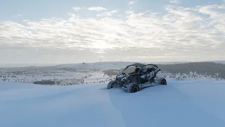 Forza Horizon 4 testing the new Can-am Maverick X RS Turbo R