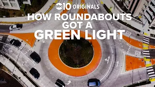 Why are more roundabouts being put in across California's roadways?