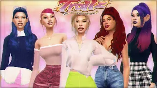 THE SIMS 4: CAS| ICONIC 00'S Cartoon; TROLLZ Inspired CAS