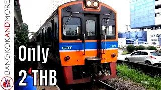 Thai Railways in Bangkok For Only 2 THB - Ramkhamhaeng to Phaya Thai