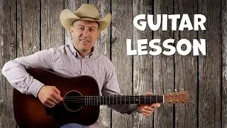 Tennessee Waltz Flatpicking in Drop D - Guitar Lesson