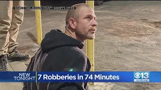 Man Accused Of 7 Robberies In 74 Minutes