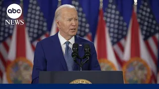 Trump responsible for overturning Roe v. Wade, Biden says