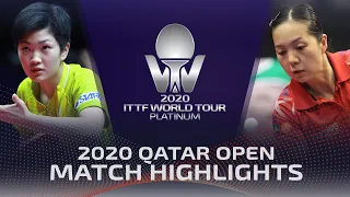 Miyuu Kihara vs Yuan Jia Nan | 2020 ITTF Qatar Open Highlights (FS)