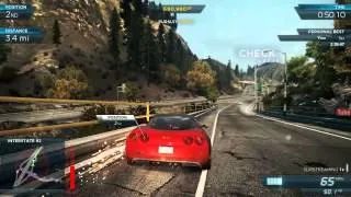 How to beat Mercedes-Benz SL 65 AMG MW#8 Vs Chevrolet Corvette ZR1 NFS MW 2012 (PS3, PC, Xbox 360)