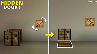 How To Make An Entrence For Secret Base in Minecraft 1.21 Part ll |Java Edition |Bedrock Edition