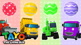 Strong Heavy Vehicle Color Song | Rescue Team Color Song | Learn Colors | Tayo the Little Bus