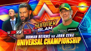 John Cena vs Roman Reigns | SummerSlam 2021 custom promo