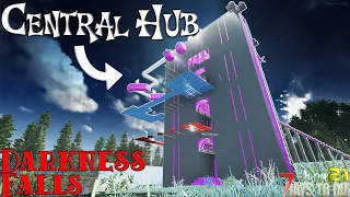 The Perpetual Looping Deathtrap Darkness Falls Horde Base! 7 Days to Die Alpha 21