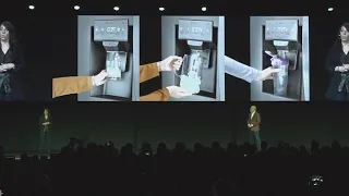 Watch LG's smart fridge make craft ice (on-stage trailer)