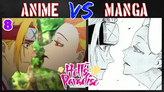 Anime VS Manga | Hell's Paradise : Jigokuraku Episode 8