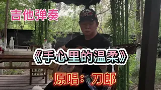 鬼手哥用古典吉他弹奏刀郎经典歌曲《手心里的温柔》听得心都醉了