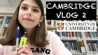 CAMBRIDGE VLOG 2: Library fun, supervisions and assassin's guild!