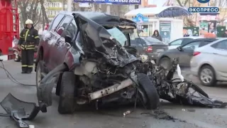 Пензенцев потрясла страшная авария у автовокзала