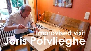 Visit to Joris Potvlieghe, his copy of a Specken clavichord (1743) and some Pachelbel