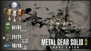 Metal Gear Solid 3: Snake Eater HD [PS3] - Walkthrough / Extreme Difficulty / Platinum Trophy Guide