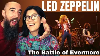 Led Zeppelin - The Battle of Evermore (REACTION) with my wife