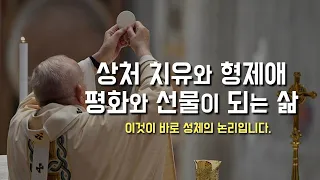 [성체 성혈 대축일 교중 강론: 상처 치유, 형제애, 평화와 선물이 되는 삶] 2024년 6월 2일 (이병근 신부) 원당동 성당