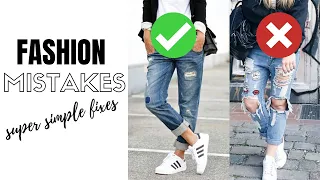 10 Fashion Mistakes You're Probably Making *MUST WATCH*