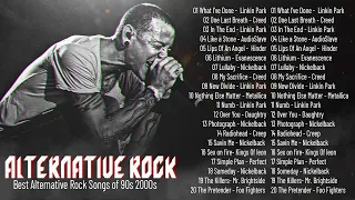 Linkin park, Creed, AudioSlave, Hinder, Evanescence - Top Alternative Rock