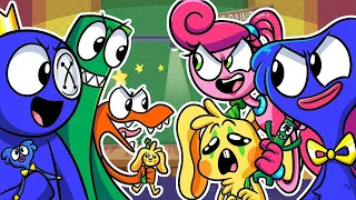 Rainbow Friends Vs Poppy Playtime 🎤 GLI EPISODI MIGLIORI DI Friday Night Funkin