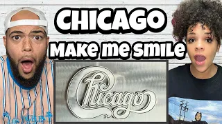HORNS HORNS HORNS!!..|FIRST TIME HEARING Chicago -  Make Me Smile REACTION