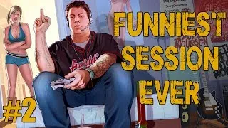 THE FUNNIEST SESSION EVER - Part 2 (GTA V Online w/ Goldy, Bunni, & Vern)