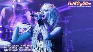 AVRIL LAVIGNE Play Audience - WHAT THE HELL Live in Jakarta, Indonesia 2014