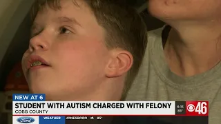 Cobb County student with autism charged with felony