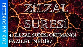 Zilzal Suresi - Düşmanların Şerrinden Korunmak ve Onlara Galip Gelmek için 41 Kere Okunur!