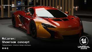 McLaren : Unreal Engine 5 concept