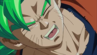 Goku Uses Super Saiyan Green Kaioken against Merged Zamasu - Dragon Ball Super