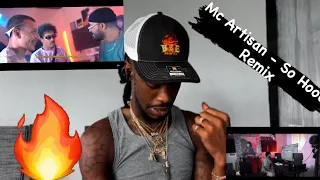 Mc Artisan - So Hood Remix Ft @dmd960 + ( American reaction video) 💥💥💥🫨