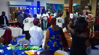 Sierra Leone music Adaba hunting at Ebu & Kadiatu baby shower
