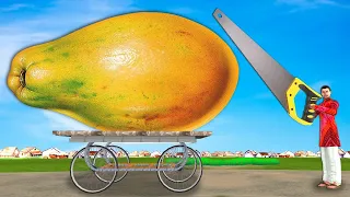 Giant papaya विशाल पपीता Funny Hindi Comedy Video