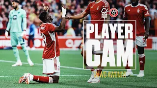 PLAYER CAM | TAIWO AWONIYI | NOTTINGHAM FOREST 2-1 SHEFFIELD UNITED