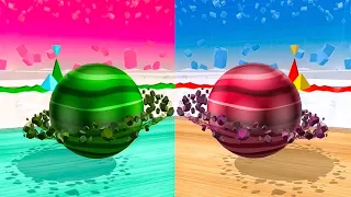 🔴🟨Going Balls SpeedRun🚀🚀🏳️‍🌈Mobile Gameplay Walkthrough iOS,Android Ball Colors Run (Part 190)