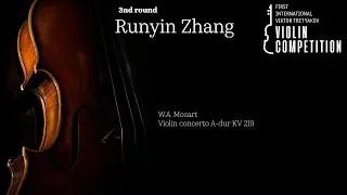 1st IVTVC 2018 / Third Round / Runyin Zhang