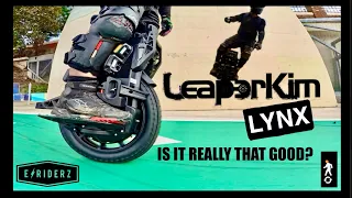 LEAPERKIM LYNX - Catching up with the hype. My first LEAPERKIM wheel, day 1 thoughts with my new EUC