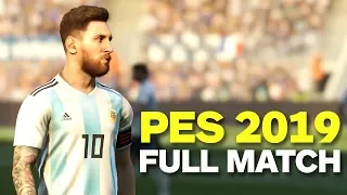 PES 2019: France vs Argentina Full Match