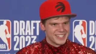 Gradey Dick Says THIS About Drake After Getting Drafted By The Toronto Raptors 😳
