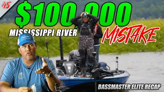 This MISTAKE Cost Me $100,000 - Bassmaster Elite Mississippi River (20/20 RECAP) - UFB S2 E45