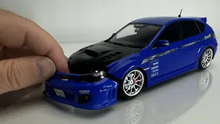 Building a Miniature Subaru ings+1 Impreza by Aoshima [FULL BUILD] Step by Step