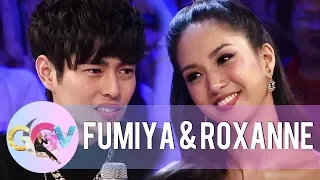 Fumiya thinks Roxanne Barcelo's way of speaking is weird | GGV